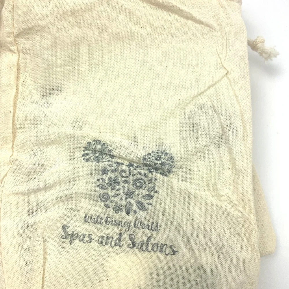 Walt Disney World Spas and Salons Promotional Bag w/ Postcard and emerginC Sampl
